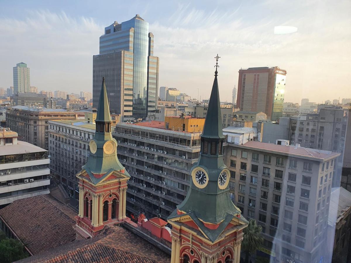 Centrico, Comodo Y Moderno Con Vista Privilegiada Hasta 4Pers Santiago de Chile Eksteriør billede